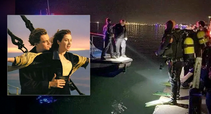 Quiso recrear una icónica escena de “Titanic” con su novia y murió ahogado