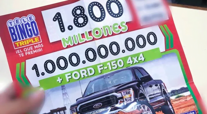 Buscan a ganador del súper pozo de G. 1.000 millones más una camioneta