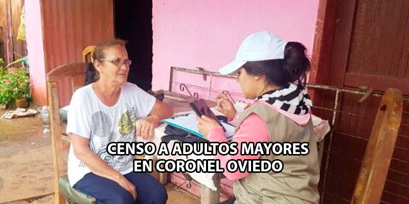 Lista de adultos mayores de Coronel Oviedo que serán censados
