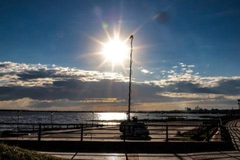 Un fin de semana caluroso con baja probabilidad de lluvias