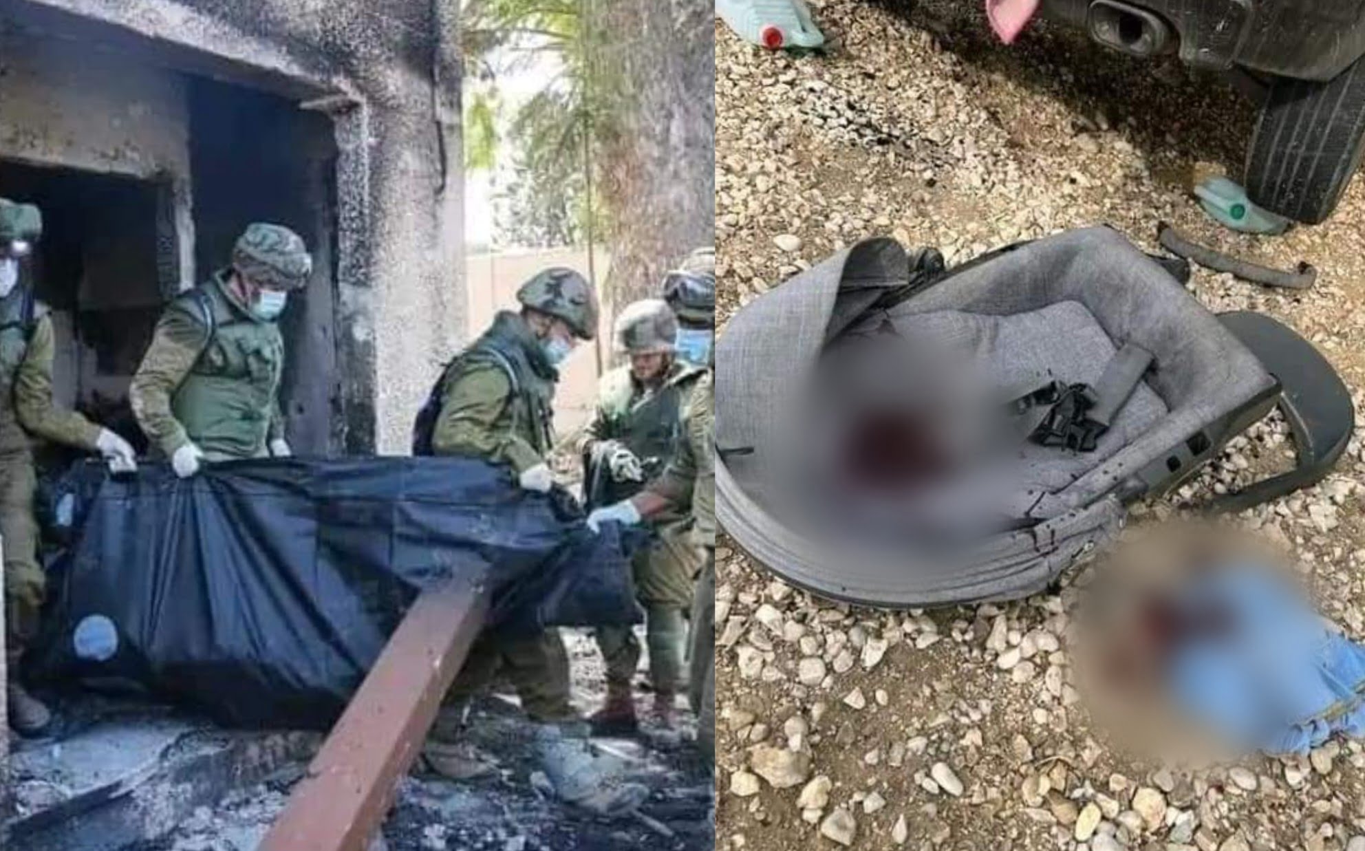 Israel reveló que terroristas de Hamas decapitaron y quemaron bebés