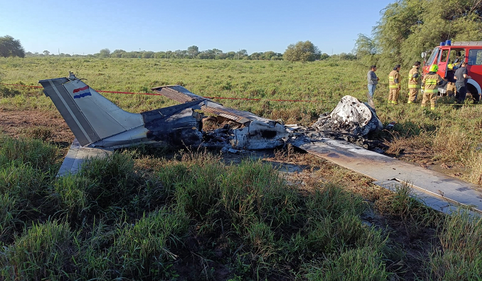 Identifican a los fallecidos en el accidente aéreo ocurrido en Loma Plata