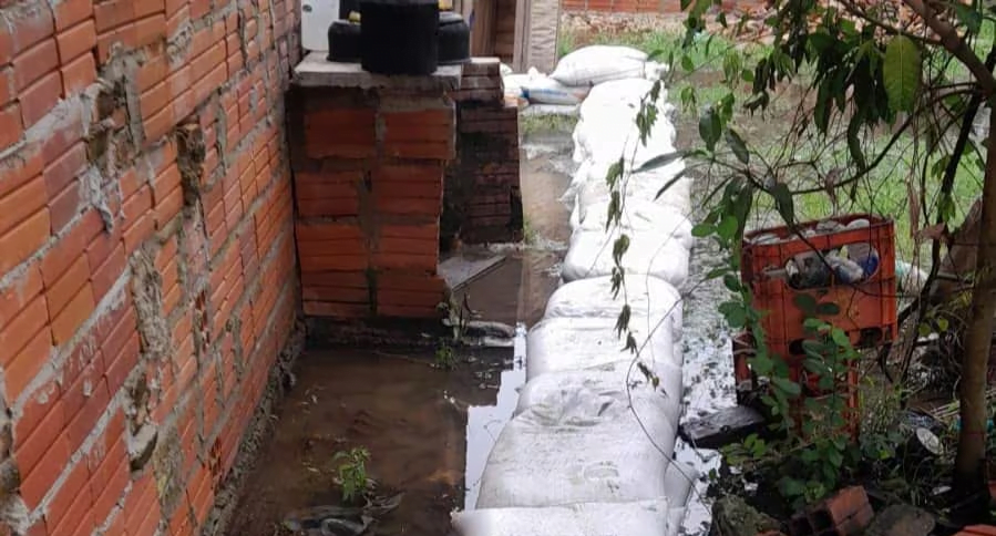 Unas 150 familias afectadas por el temporal en Pilar