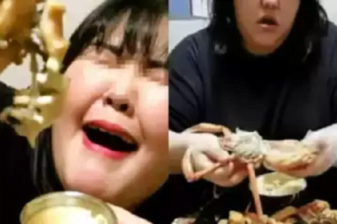 Muere ‘influencer’ china tras comer en exceso por 10 horas seguidas en un directo