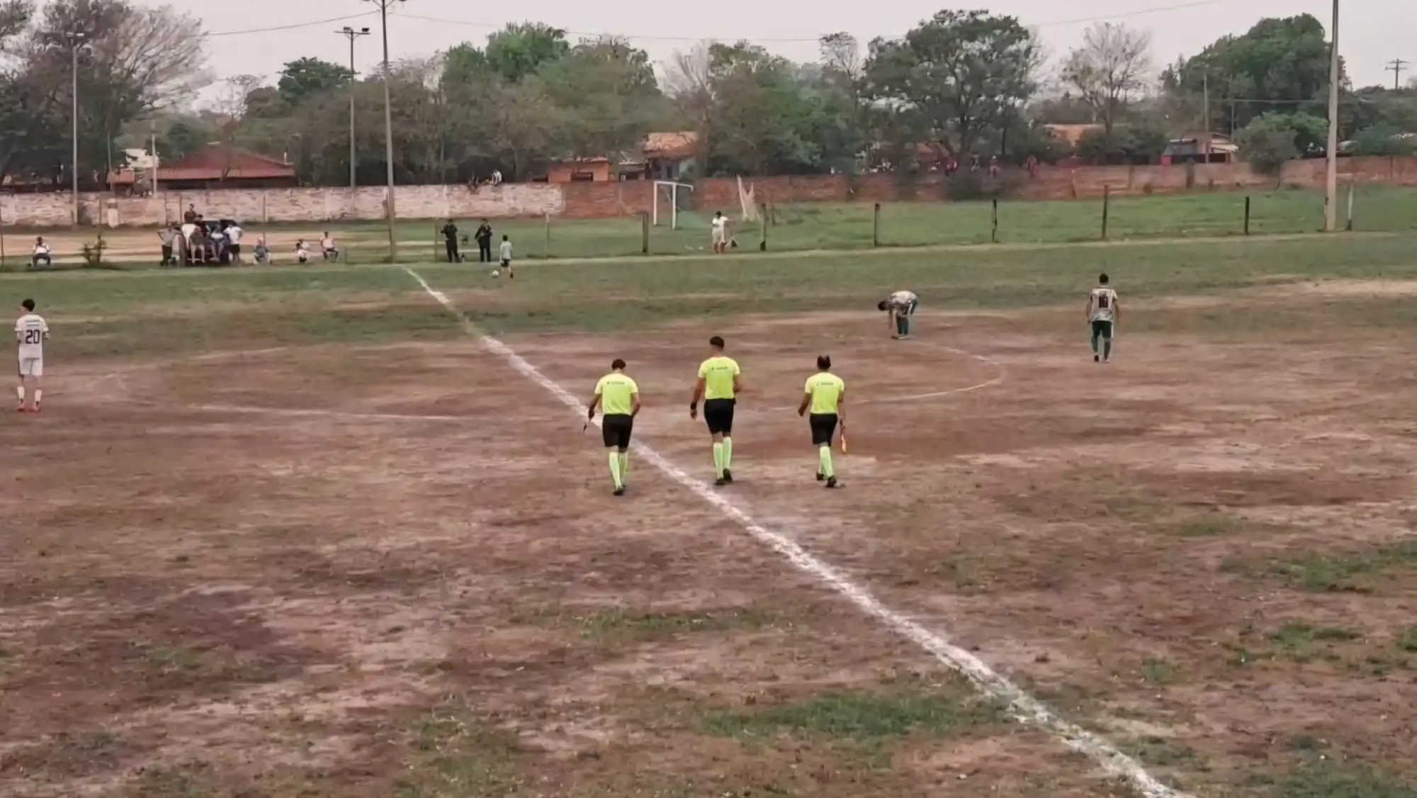 Árbitro sufre un robo mientras pitaba un partido de fútbol en Concepción