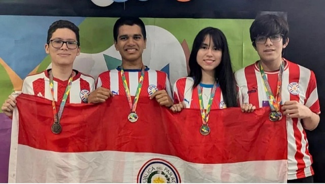 Estudiantes paraguayos brillan en Olimpiada de Matemáticas del Cono Sur