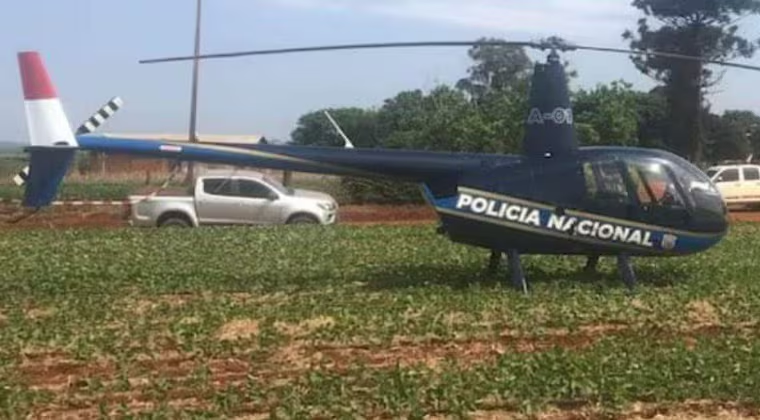 Helicóptero policial se une en la búsqueda del secuestrado en Mbaracayú