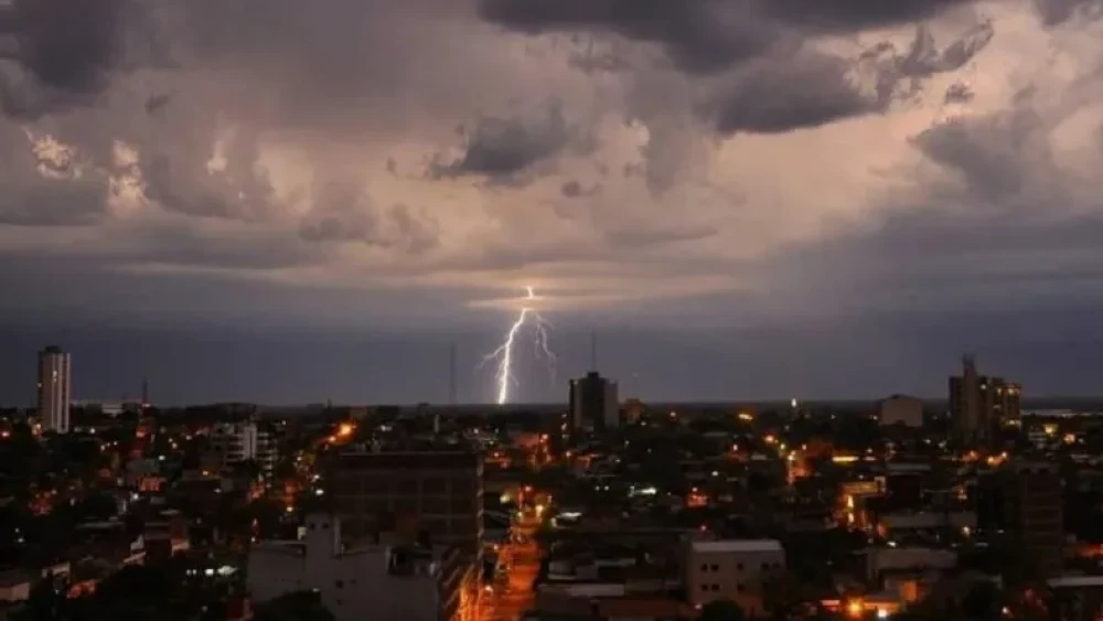 Meteorología anuncia tormentas para dos departamentos 