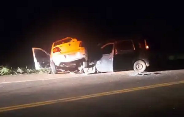 Tres mujeres mueren en un choque frontal en Canindeyú