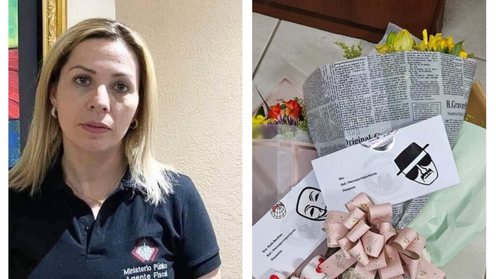 Detienen a joven que entregó flores con amenazas a la fiscala