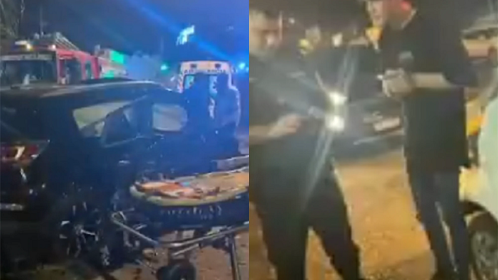 Hijo de diputado ocasiona accidente y da positivo al alcotest