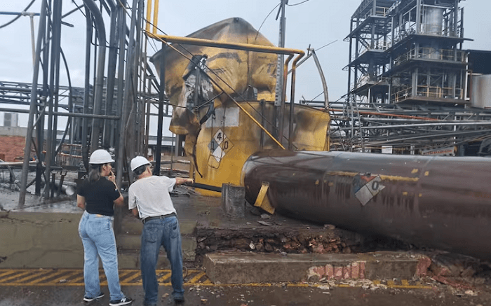 Falleció el trabajador herido durante explosión en una fábrica de Capiatá