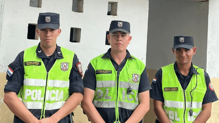 Aspirantes salvan a peregrinante que quedó inconsciente en el arroyo Pirayú