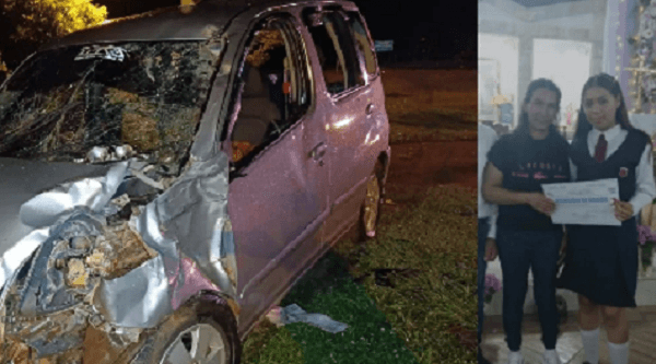 Madre e hija fallecen en accidente de tránsito en San Pedro Madre e hija fallecen en accidente de tránsito en San Pedro