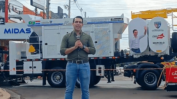 Gobernación de Caaguazú presenta su nueva planta asfáltica móvil “La Niña Bonita” Gobernación de Caaguazú presenta su nueva planta asfáltica móvil “La Niña Bonita”