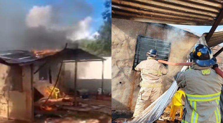 Queman la casa de implicada en crimen, mientras familia de víctima repudia inacción