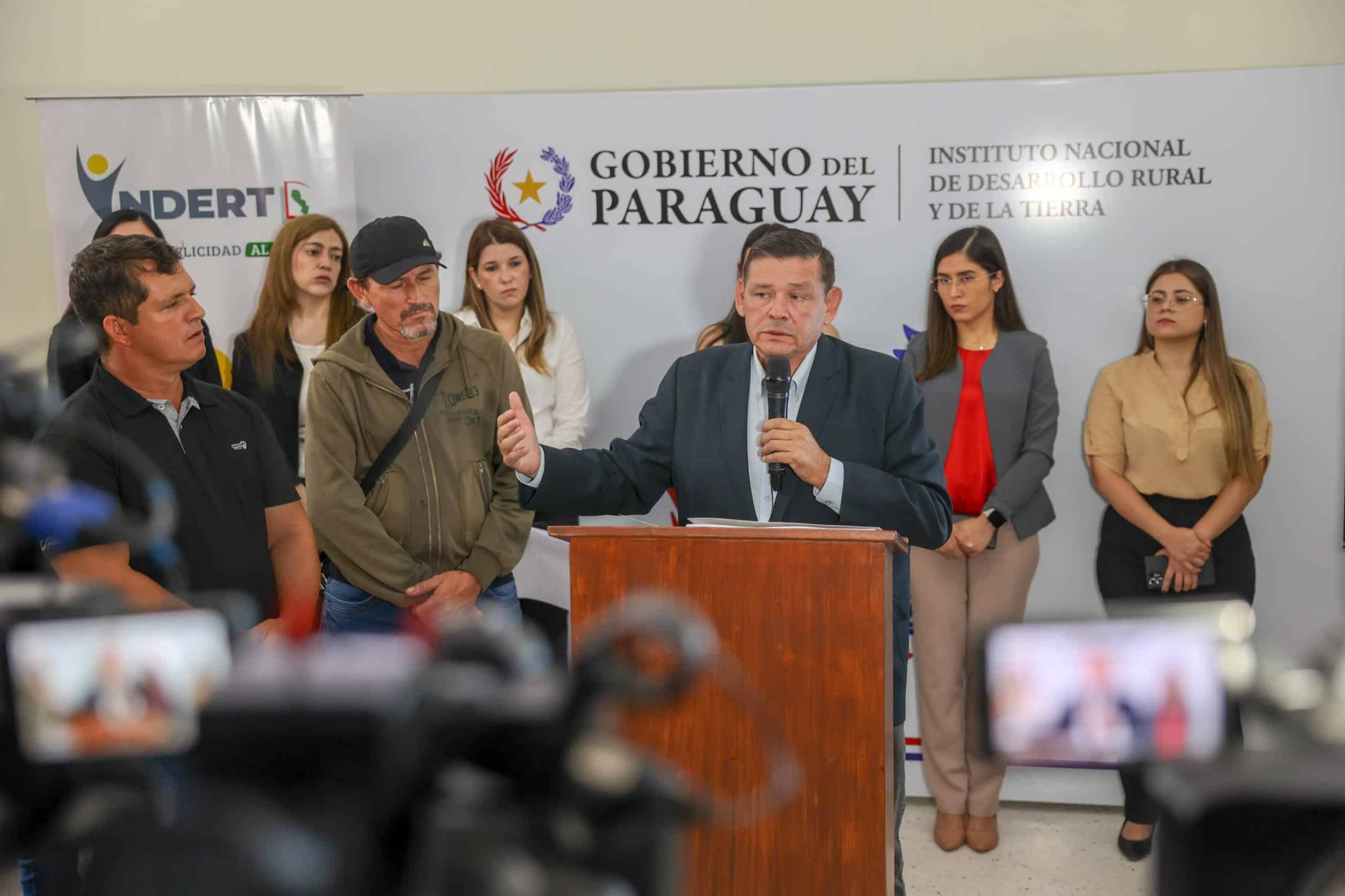 Indert denunció supuesto intento de estafa por tierras en el Chaco durante el gobierno anterior