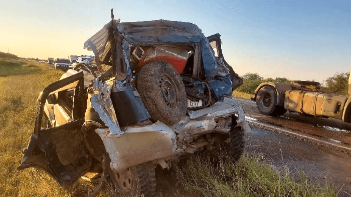 Madre e hijo mueren tras violento choque frontal sobre la ruta PY09 Madre e hijo mueren tras violento choque frontal sobre la ruta PY09