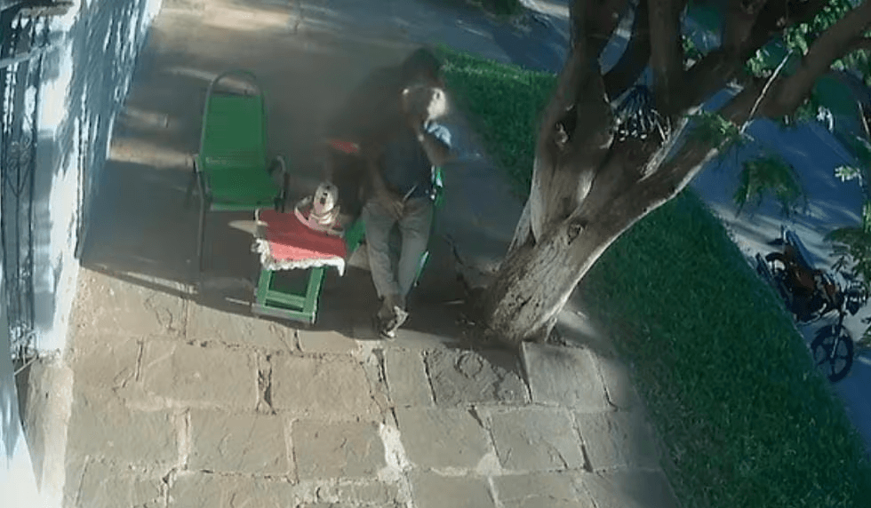 Detienen a joven que asaltó y atacó a abuelo que estaba en su vereda