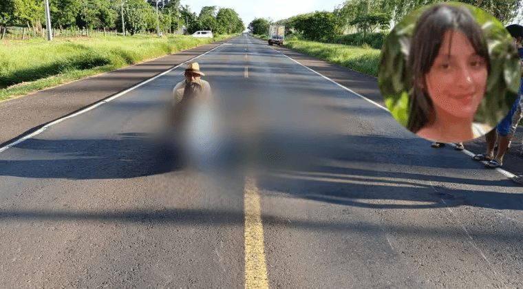 Joven fallece tras esquivar bache sobre la Ruta PY08 en San Pedro