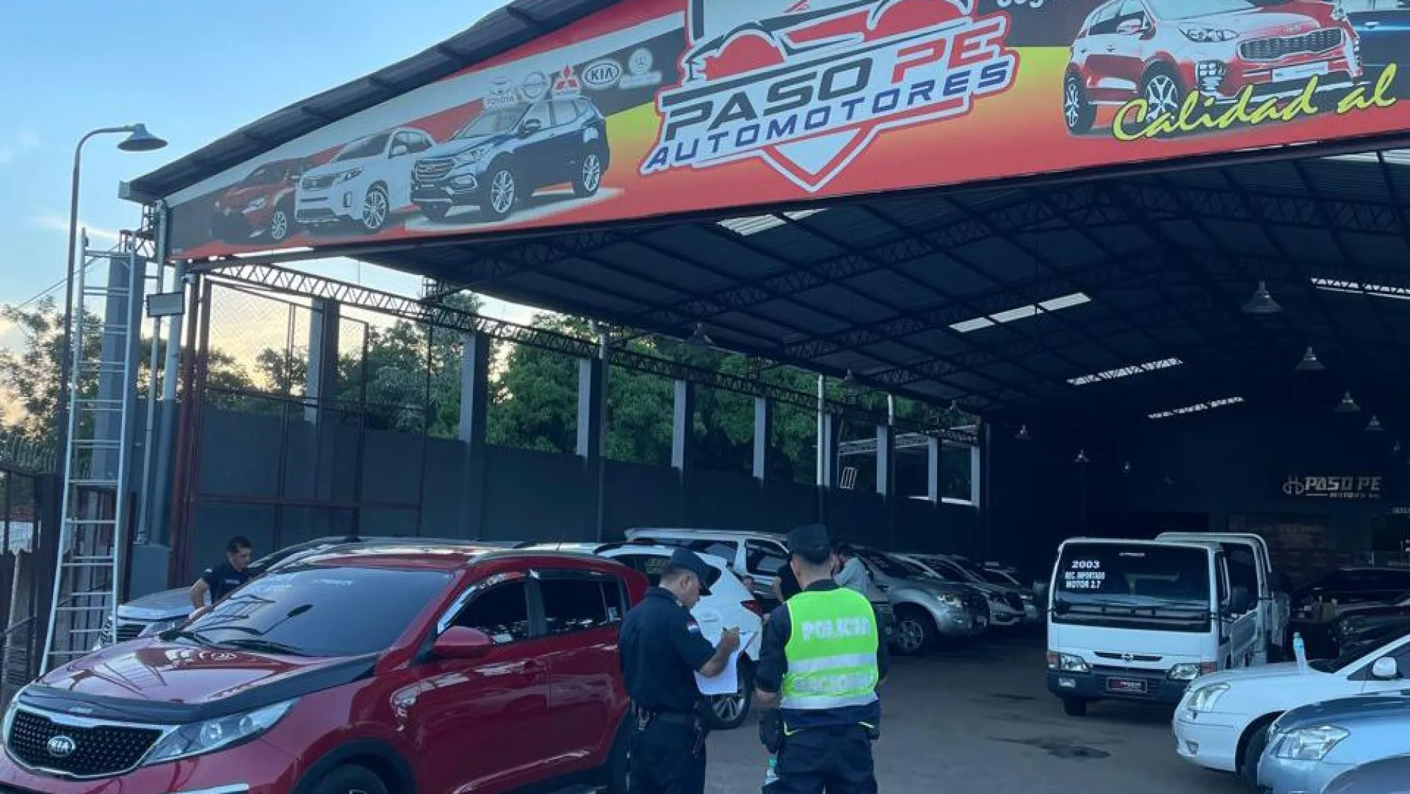 Trabajador muere al sufrir descarga eléctrica en una importadora de vehículos de Villarrica