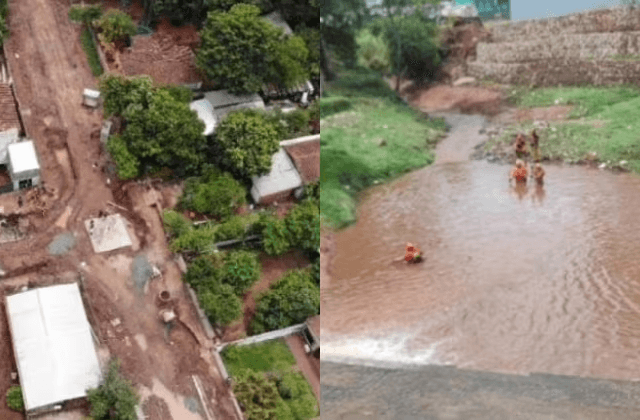 Aún no localizan a niño arrastrado por raudal y se extiende área de búsqueda Aún no localizan a niño arrastrado por raudal y se extiende área de búsqueda