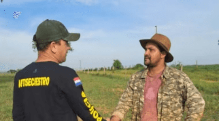 Liberan al tractorista secuestrado ayer en Amambay