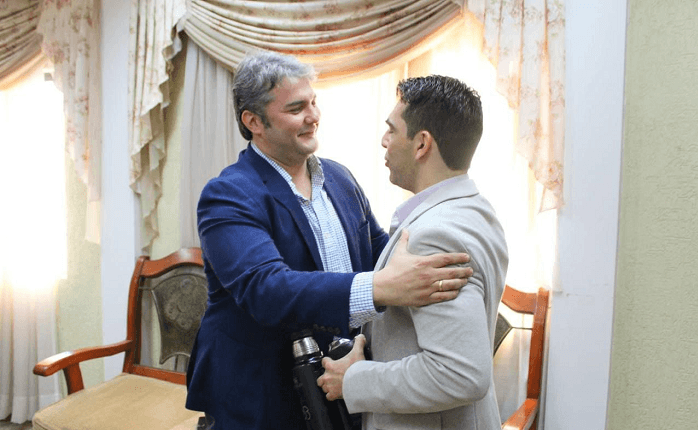 Marcos Benítez reafirma su respaldo a Marcelo Soto para la Vicepresidencia en medio de internas coloradas Marcos Benítez reafirma su respaldo a Marcelo Soto para la Vicepresidencia en medio de internas coloradas