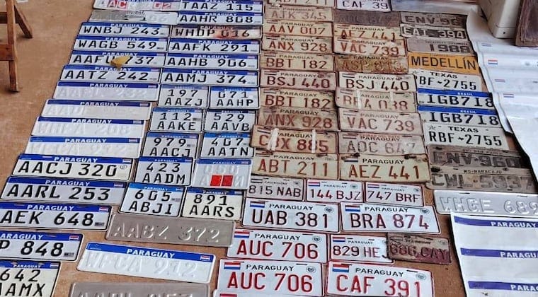 Cae banda que falsificaba chapas, cédulas verdes y contratos de vehículos en CDE