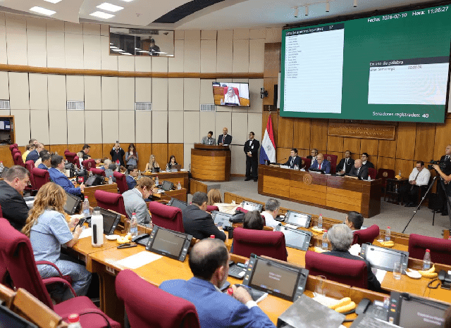 Senado posterga estudio de reforma de Caja Fiscal hasta el 25 de marzo