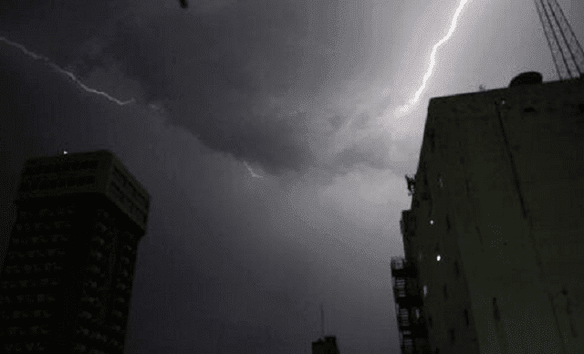 Los siete departamentos en zona de tormentas para las próximas horas