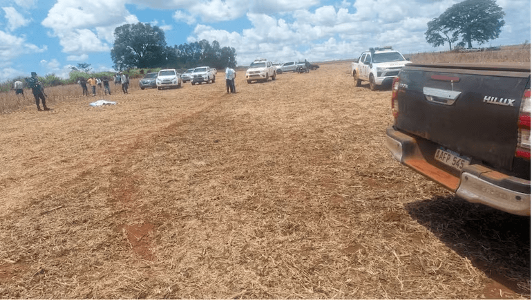 Matan a balazos a sojero brasiguayo y a su empleado en Corpus Christi