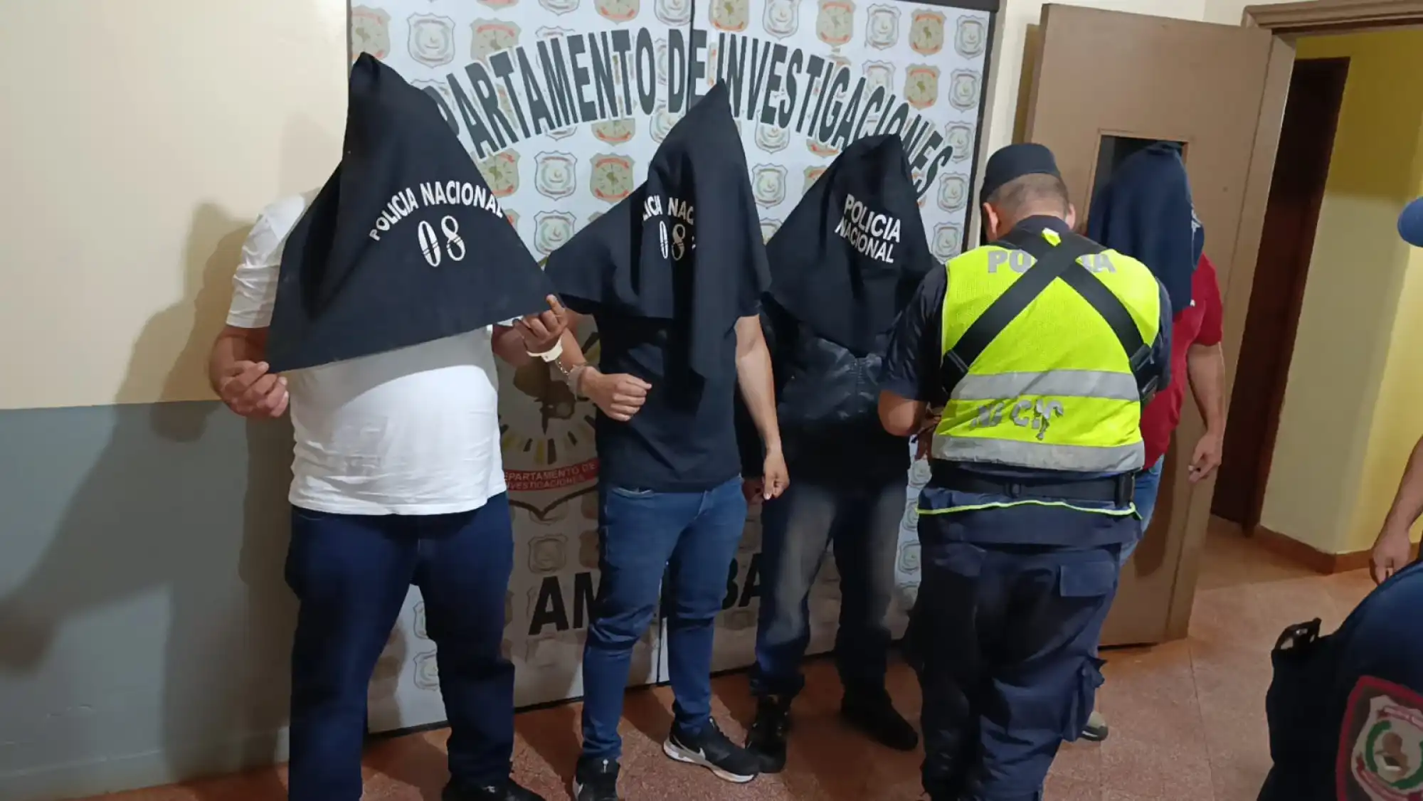 Cuatro guardiacárceles detenidos tras desaparición de armas en cárcel de Pedro Juan Caballero