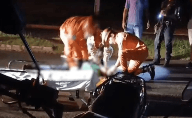 Motochorro paraguayo muere tras ser baleado por un policía en Ponta Porã Motochorro paraguayo muere tras ser baleado por un policía en Ponta Porã