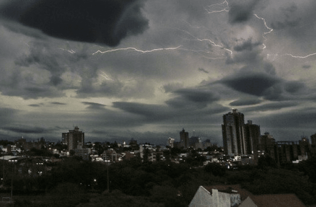 Meteorología: alertan sobre tormentas intensas en Paraguay hoy y mañana