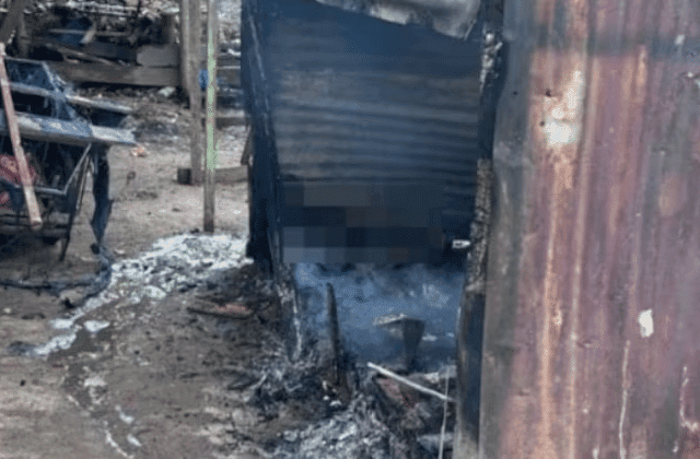 Joven muere en incendio de su vivienda y sospechan de la expareja de su concubino