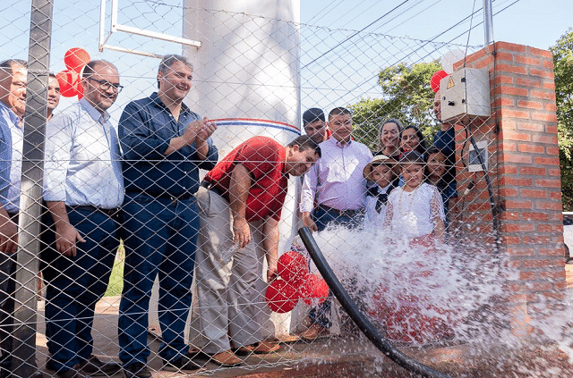 Municipalidad de Coronel Oviedo inaugura nuevo sistema de agua potable
