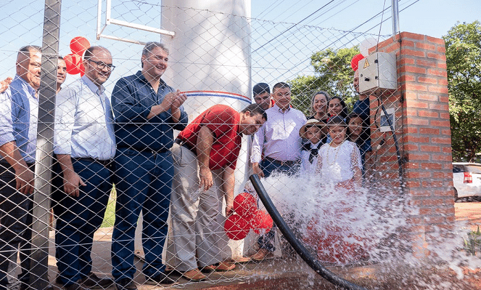 Municipalidad de Coronel Oviedo inaugura nuevo sistema de agua potable