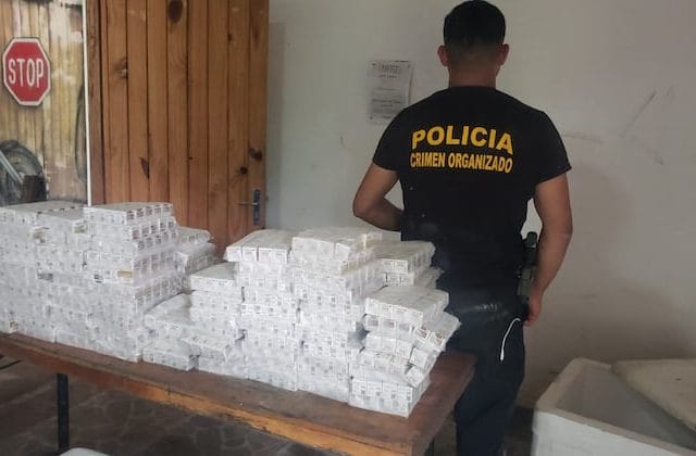 Recuperan carga de medicamentos adelgazantes robada en Cordillera