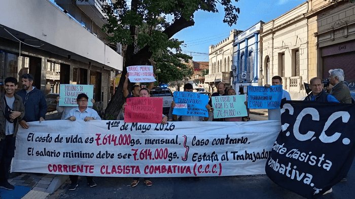 Gremios plantean salario mínimo de G. 7.614.000 por el alto costo de vida