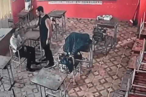 Docente agrede y amenaza con cuchillo a su colega frente a alumnos en Saltos del Guairá