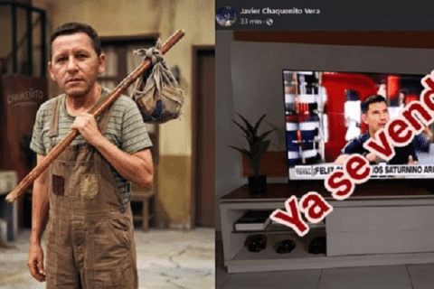 Chaqueñito vende sus cosas tras expulsión del Senado