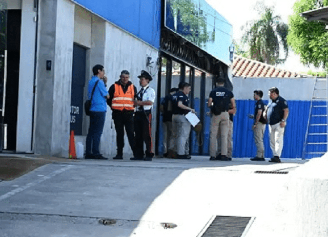Policía interviene empresa de yerno de Cartes por robo Policía interviene empresa de yerno de Cartes por robo