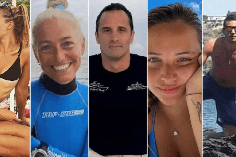 La trágica muerte de 5 buceadores italianos mientras exploraban unas cuevas en Maldivas