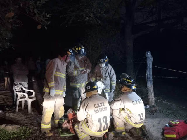Guardias de obra disparan con balines de goma a presuntos ladrones en San Antonio