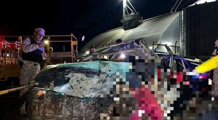Cuatro fallecidos tras aparatoso choque entre automóvil y camioneta en Caazapá Cuatro fallecidos tras aparatoso choque entre automóvil y camioneta en Caazapá