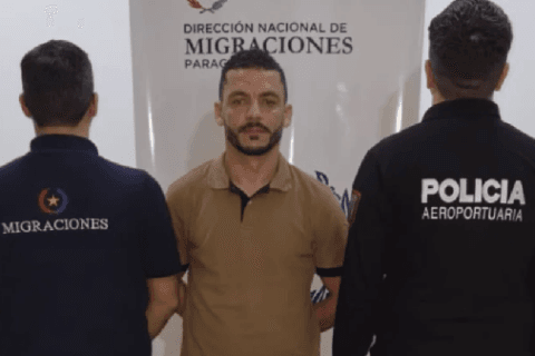 Migraciones intercepta en el Silvio Pettirossi a dos brasileños buscados por la Justicia