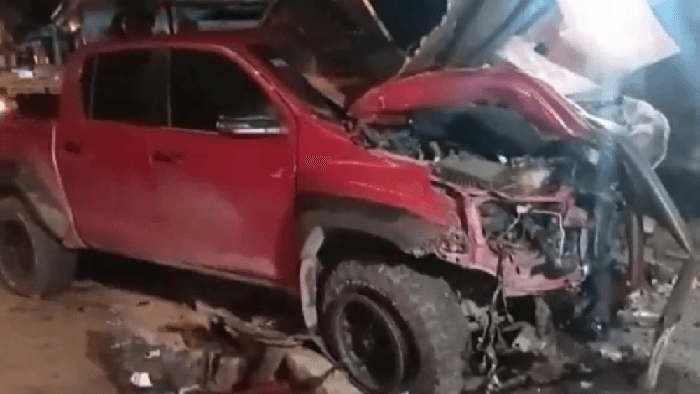 Violento choque derriba un comercio y mata a una ciudadana china mientras dormía en San Lorenzo