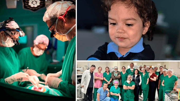 La pequeña Bianca recibe trasplante del corazón tras casi 3 años de espera y gracias a un “sí” altruista
