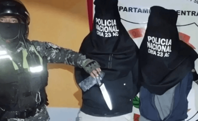 Suboficial de la Marina y supuesto cómplice son detenidos por asalto a un adolescente en Ypané